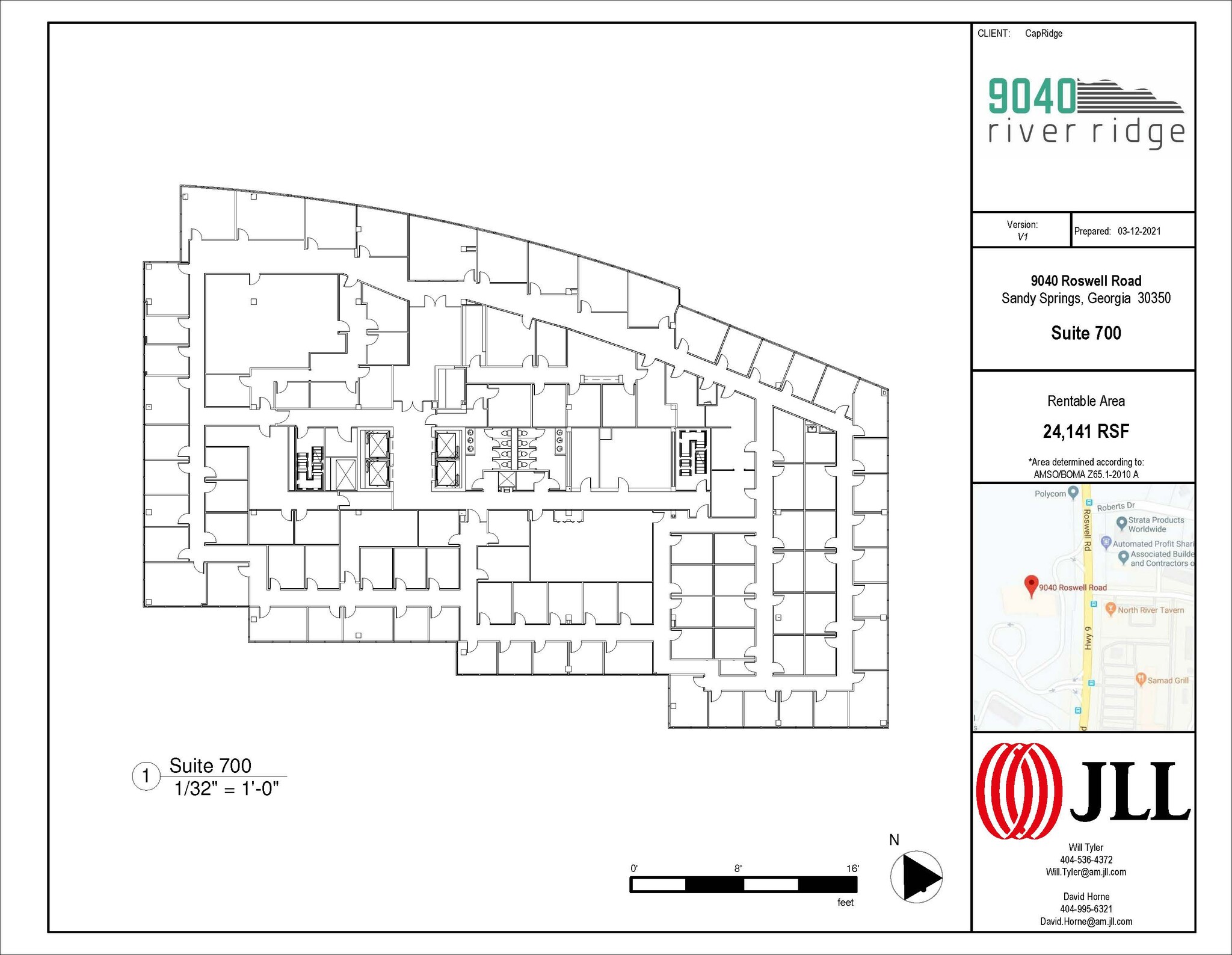 9040 Roswell Rd, Atlanta, GA en alquiler Plano de la planta- Imagen 1 de 1