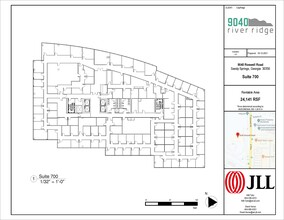 9040 Roswell Rd, Atlanta, GA en alquiler Plano de la planta- Imagen 1 de 1