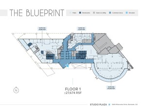 3400 W Riverside Dr, Burbank, CA en alquiler Plano de la planta- Imagen 1 de 1