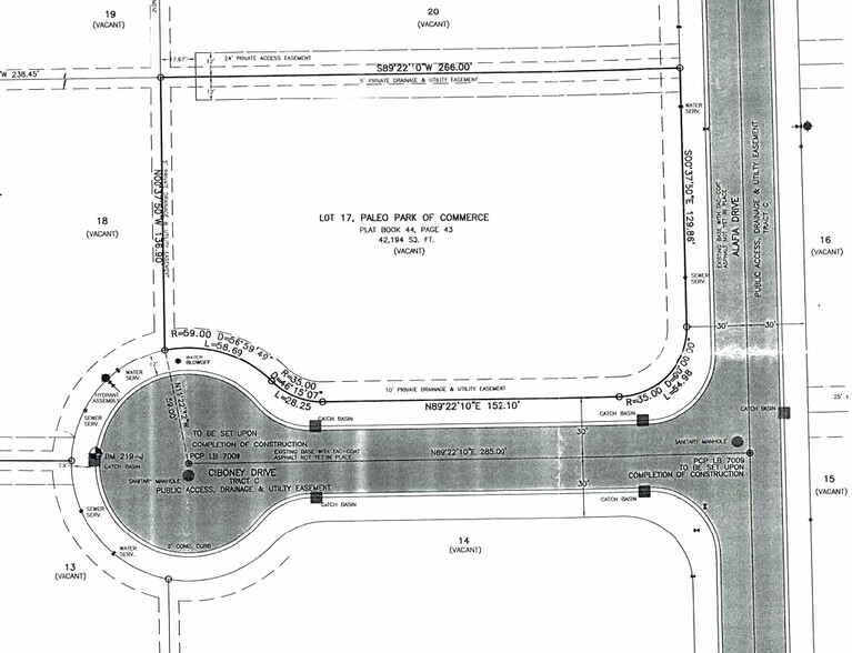 Ciboney Ct, Sarasota, FL en venta - Plano del sitio - Imagen 2 de 2