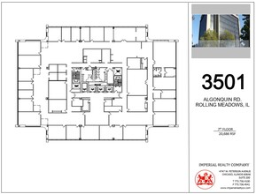 3501 Algonquin Rd, Rolling Meadows, IL en alquiler Plano de la planta- Imagen 1 de 15