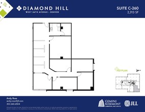 2490 W 26th Ave, Denver, CO en alquiler Plano de la planta- Imagen 1 de 2