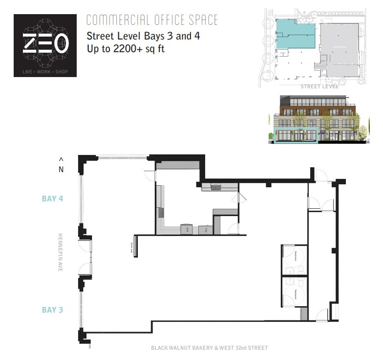 3145 Hennepin Ave, Minneapolis, MN en alquiler Plano de la planta- Imagen 1 de 1