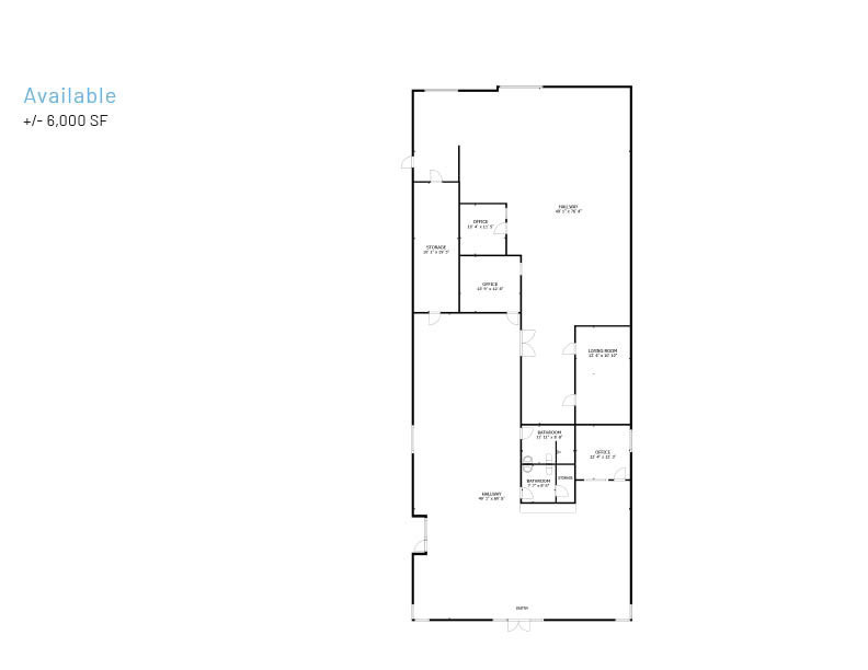 10501 Monroe Rd, Matthews, NC en alquiler Plano de la planta- Imagen 1 de 1