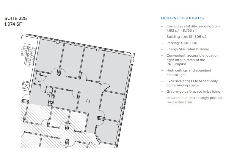 500 Office Center Dr, Fort Washington, PA en alquiler Plano de la planta- Imagen 1 de 1