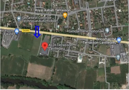 Terreno en Terrasson-Lavilledieu en venta Foto del edificio- Imagen 1 de 4