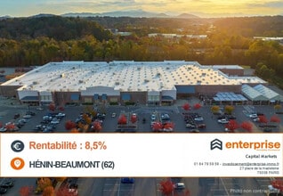 Hénin-Beaumont, PDC - AÉREA vista de mapa