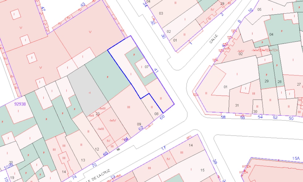 Calle Libertad, 41, Torrejón de Ardoz, Madrid en venta - Plano de solar - Imagen 1 de 1