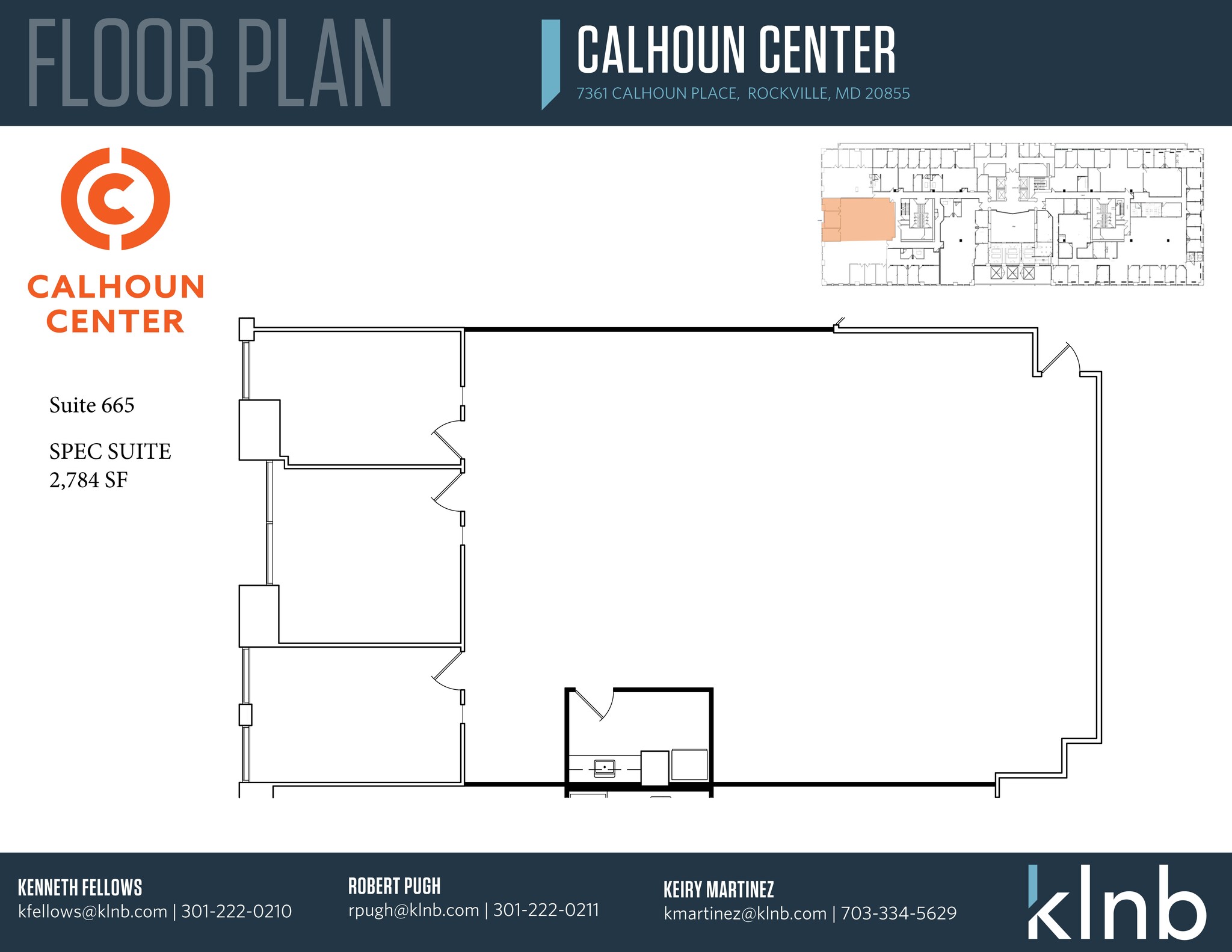 7361 Calhoun Pl, Rockville, MD en alquiler Plano de la planta- Imagen 1 de 1