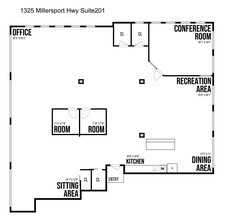 1321-1325 Millersport Hwy, Amherst, NY en alquiler Plano de la planta- Imagen 1 de 6