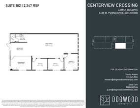 4538 Centerview Dr, San Antonio, TX en alquiler Plano de la planta- Imagen 1 de 1