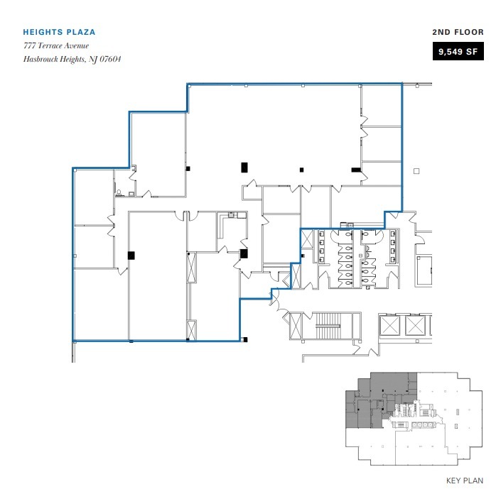 777 Terrace Ave, Hasbrouck Heights, NJ en alquiler Plano de la planta- Imagen 1 de 1