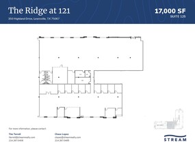 350 Highland Dr, Lewisville, TX en alquiler Plano de la planta- Imagen 1 de 2