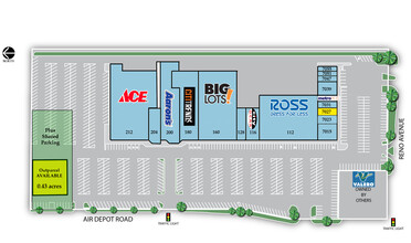 100-200 N Air Depot Blvd, Oklahoma City, OK en alquiler Plano del sitio- Imagen 1 de 1