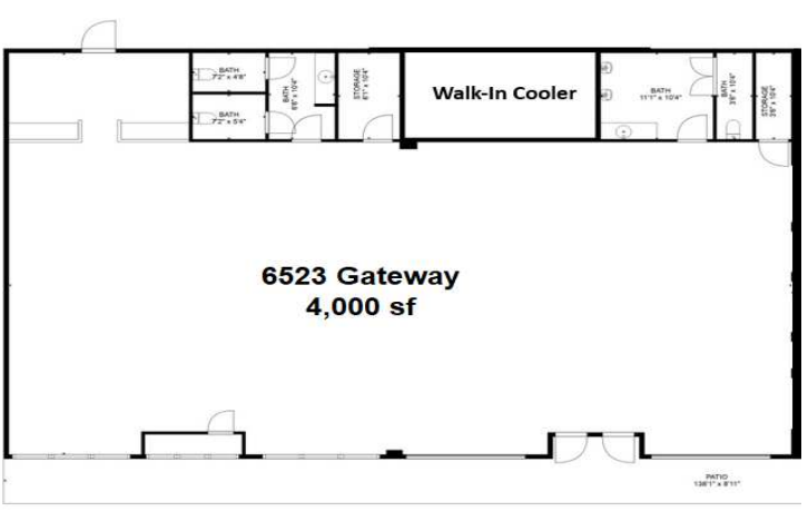 6523 Gateway Ave, Sarasota, FL en venta Plano de la planta- Imagen 1 de 1