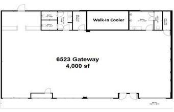 6523 Gateway Ave, Sarasota, FL en venta Plano de la planta- Imagen 1 de 1