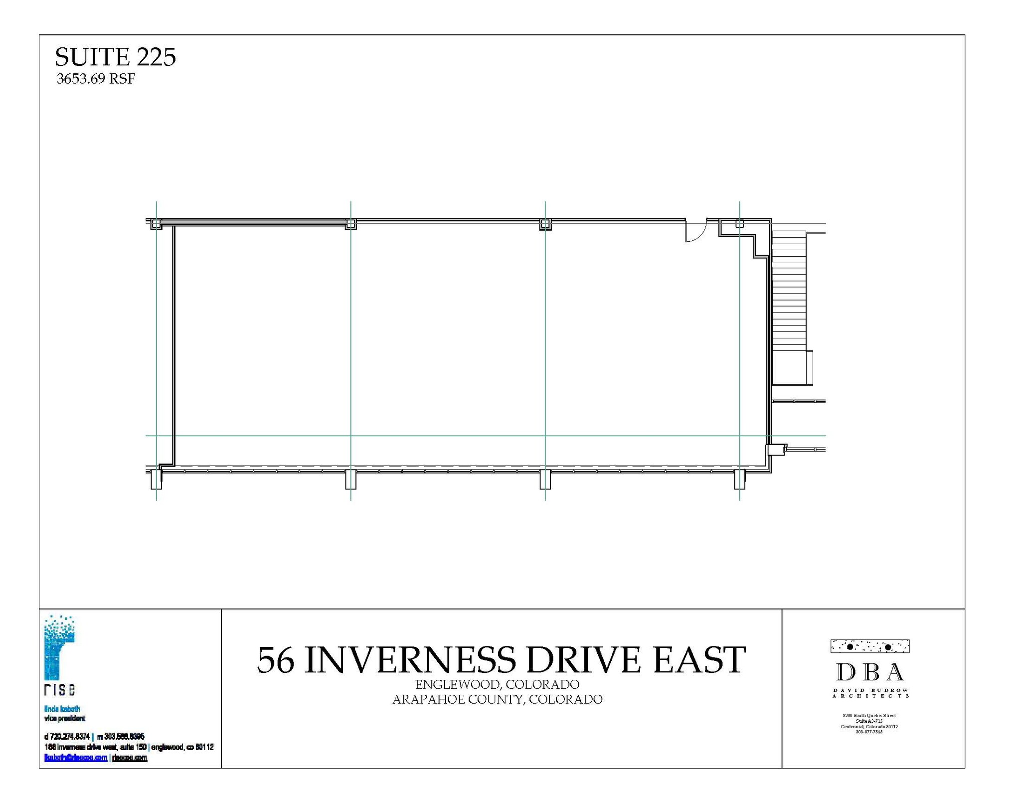 56 Inverness Dr E, Englewood, CO en alquiler Plano de la planta- Imagen 1 de 1