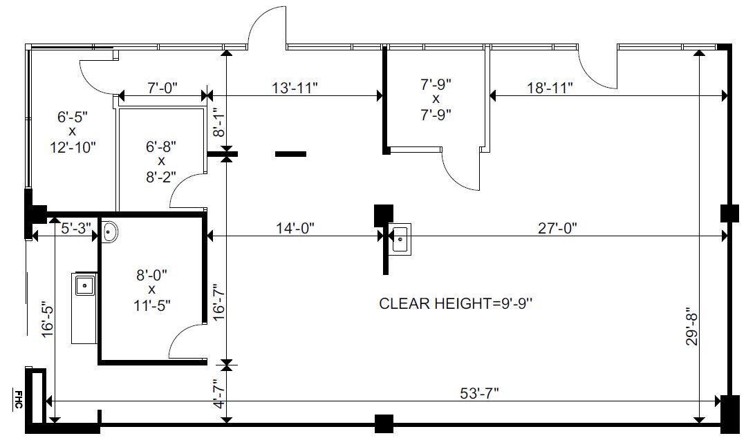 1355 Bank St, Ottawa, ON en alquiler Plano de la planta- Imagen 1 de 1