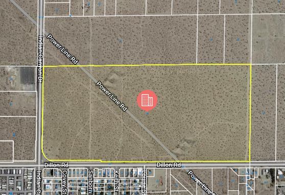 NE corner of Indian and Dillon, North Palm Springs, CA en venta - Foto principal - Imagen 1 de 2