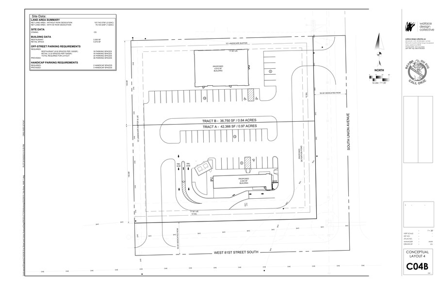 1802 W 81st St, Tulsa, OK en venta - Plano del sitio - Imagen 3 de 4