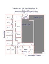 3960 FM 2181, Hickory Creek, TX en alquiler Plano de la planta- Imagen 1 de 1