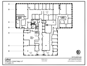 501 Shatto Pl, Los Angeles, CA en alquiler Plano de la planta- Imagen 1 de 1