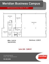 3300 Corporate Ave, Weston, FL en alquiler Plano de la planta- Imagen 1 de 1