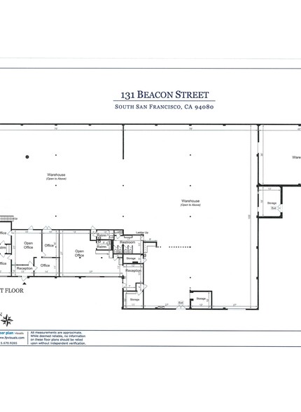 147 Beacon St, South San Francisco, CA en alquiler - Plano del sitio - Imagen 1 de 9