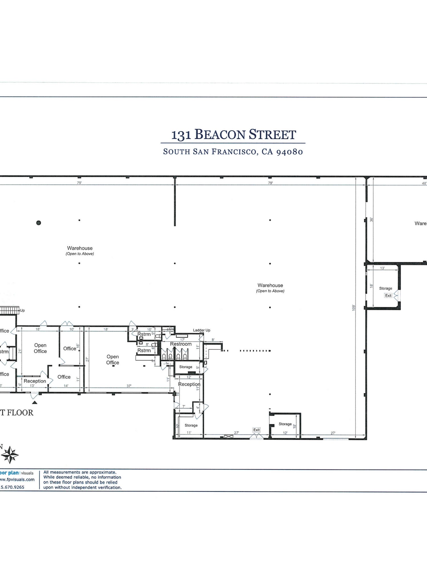 147 Beacon St, South San Francisco, CA en alquiler Plano del sitio- Imagen 1 de 11