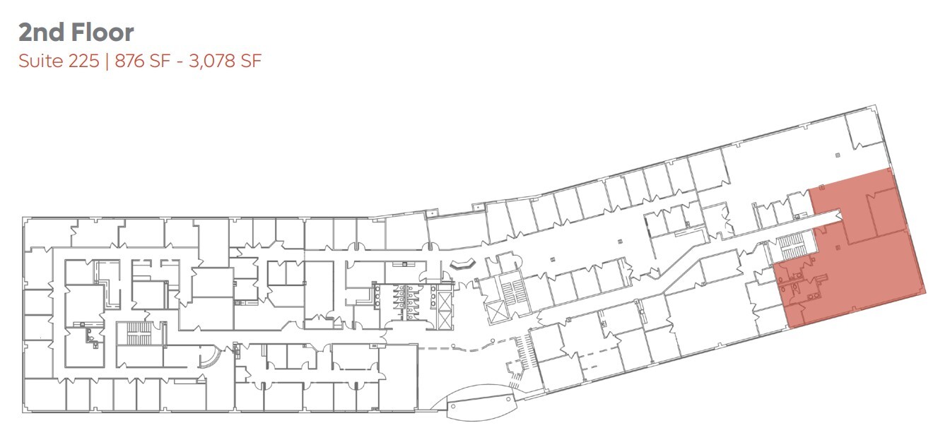 180 Admiral Cochrane Dr, Annapolis, MD en alquiler Plano de la planta- Imagen 1 de 1