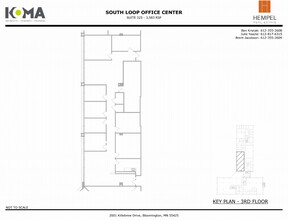 2001 Killebrew Dr, Bloomington, MN en alquiler Plano de la planta- Imagen 1 de 1