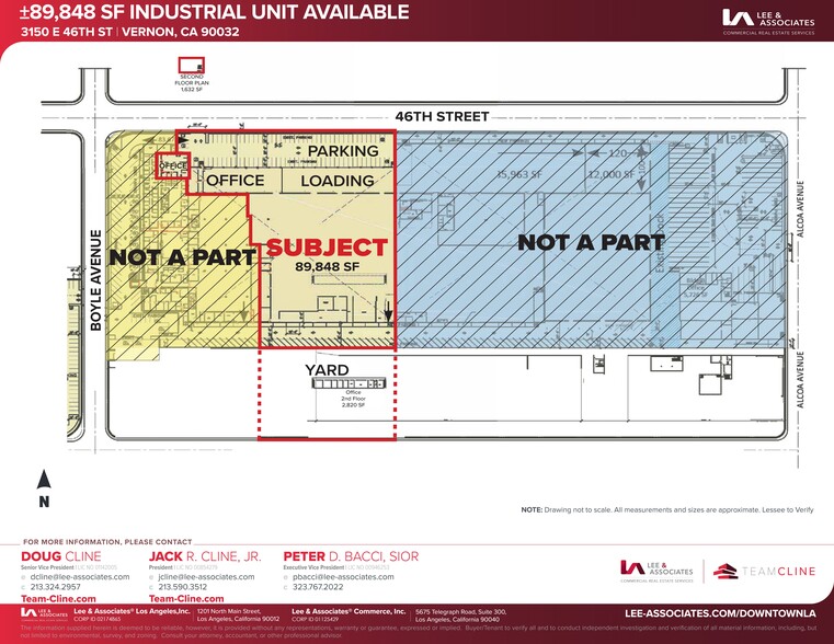 3150 E 46th St, Vernon, CA en alquiler - Plano del sitio - Imagen 2 de 2