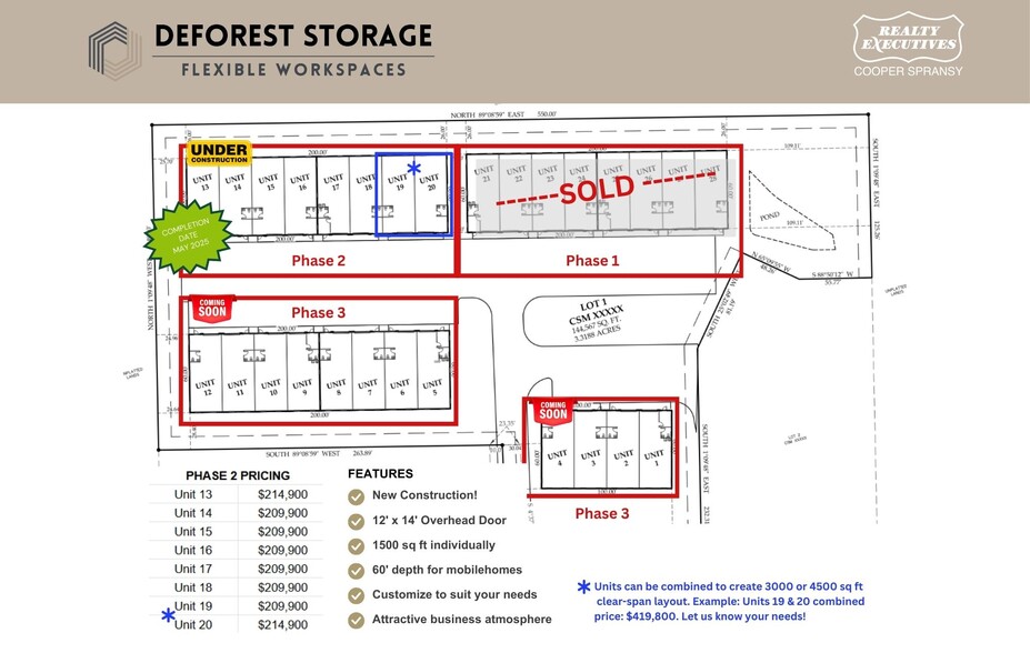 7645 Grinde Rd, Deforest, WI en venta - Foto del edificio - Imagen 2 de 14