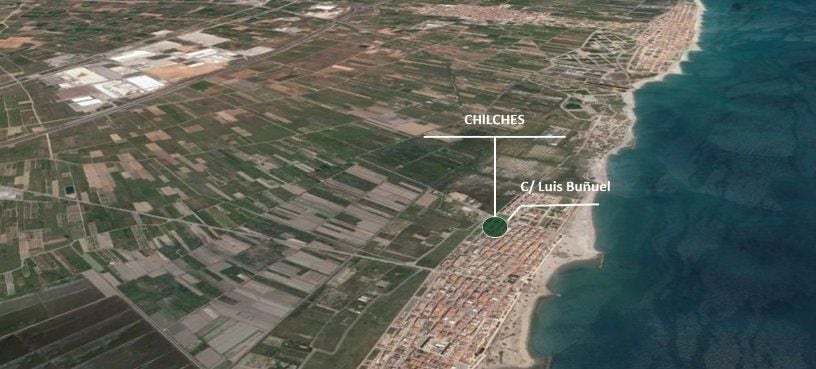 Terreno en Chilches, Castellón en alquiler - Vista aérea - Imagen 1 de 4