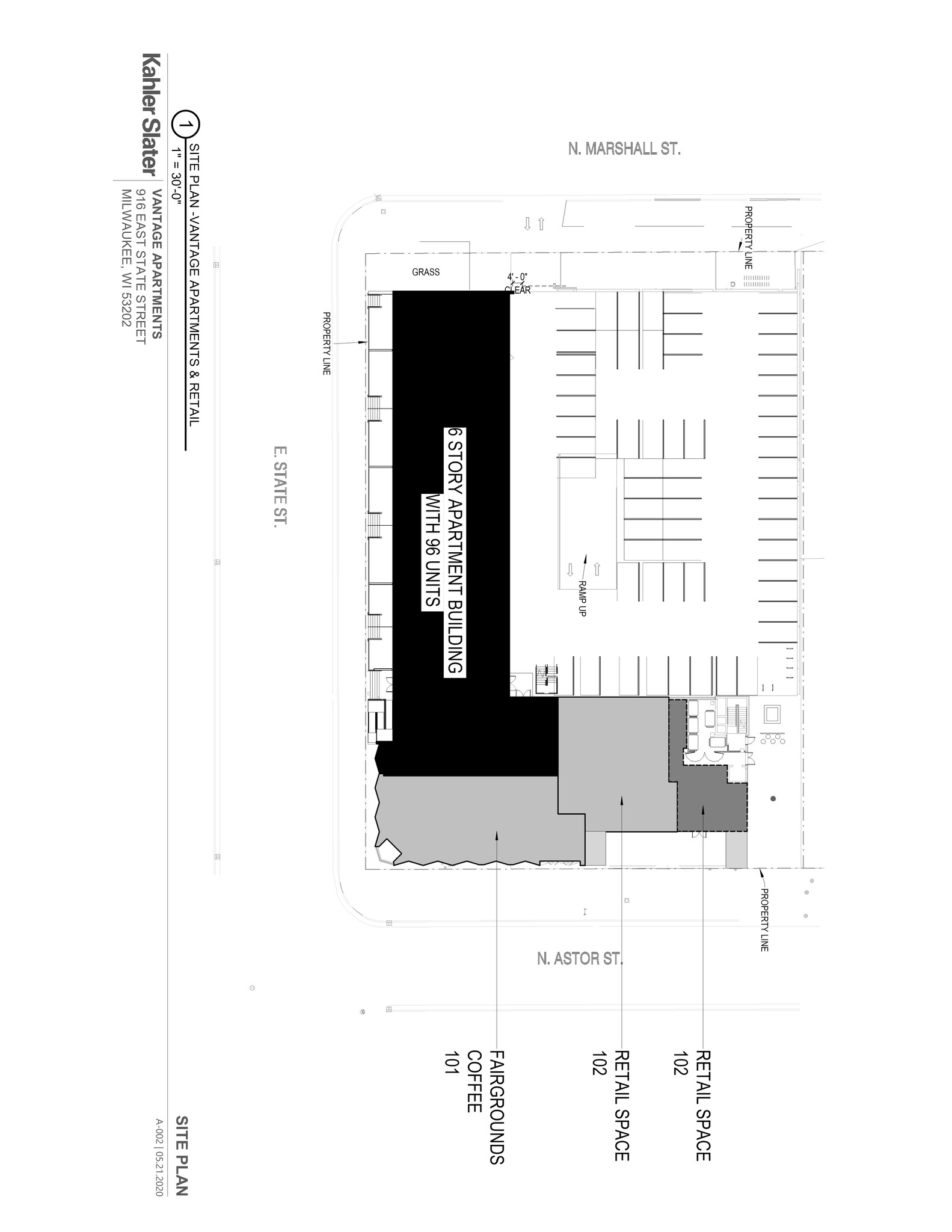 916 E State St, Milwaukee, WI en alquiler Plano del sitio- Imagen 1 de 6