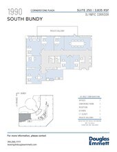 1990 S Bundy Dr, Los Angeles, CA en alquiler Plano de la planta- Imagen 2 de 2