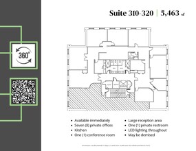 1550 Spring Rd, Oak Brook, IL en alquiler Plano de la planta- Imagen 1 de 6