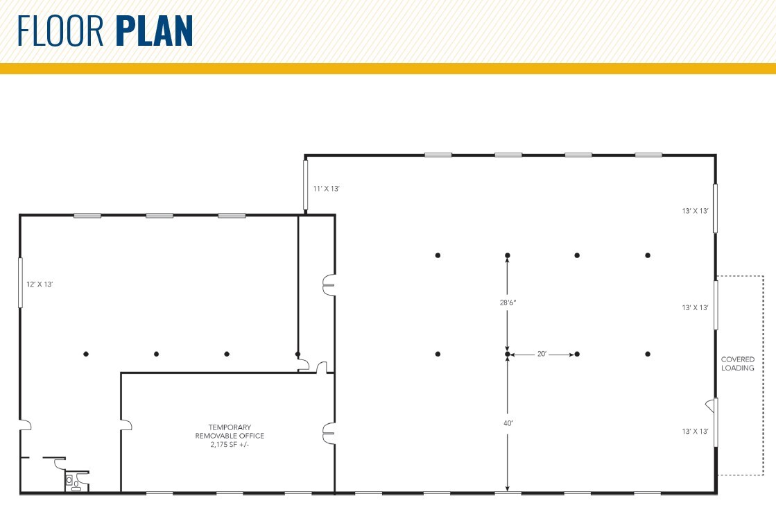 109 Cockeysville Rd, Cockeysville, MD en alquiler Plano de la planta- Imagen 1 de 5