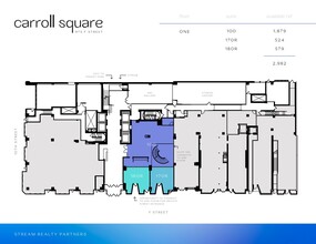 975 F St NW, Washington, DC en alquiler Plano de la planta- Imagen 1 de 1