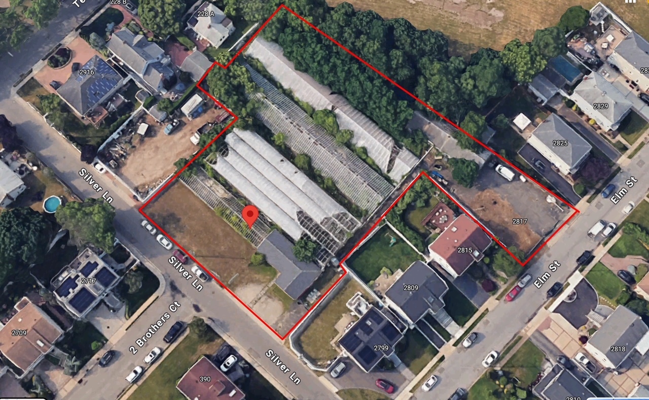 385 Silver Ln, Oceanside, NY en venta Vista aérea- Imagen 1 de 7