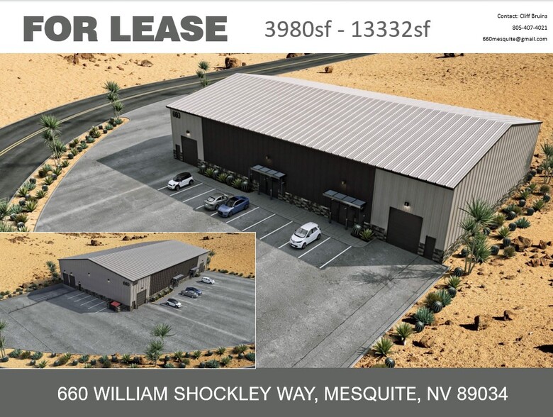 660 William Shockley Way, Mesquite, NV en alquiler - Vista aérea - Imagen 1 de 1