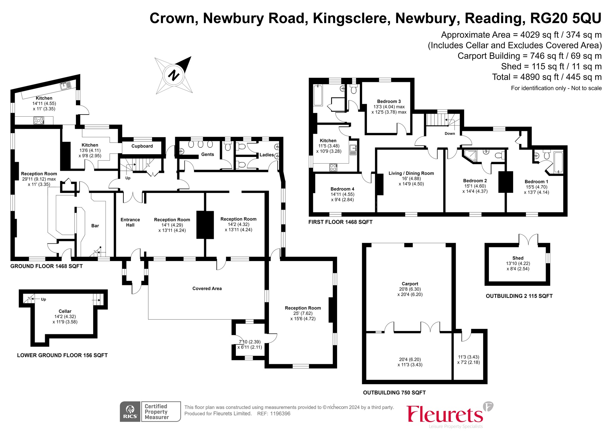 Newbury Rd, Kingsclere en alquiler Plano del sitio- Imagen 1 de 6