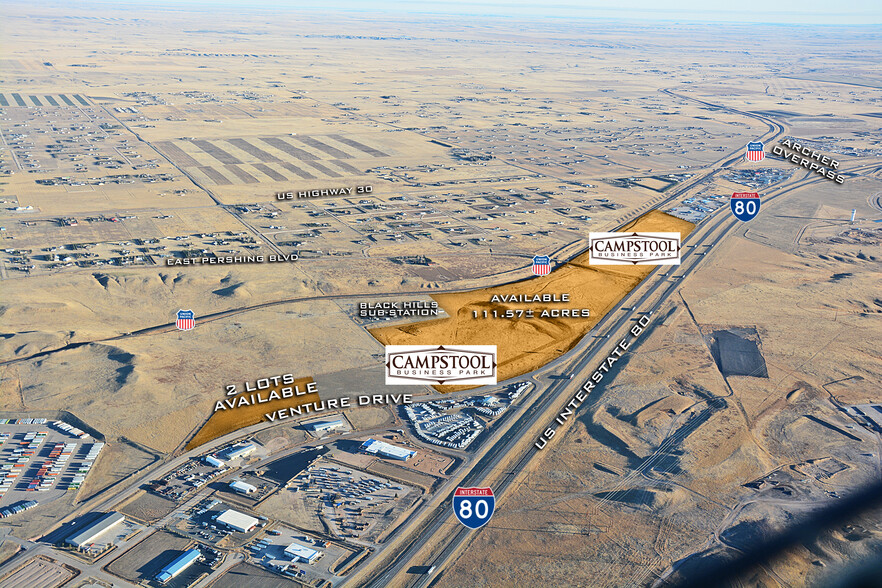 Campstool Rd, Cheyenne, WY en venta - Vista aérea - Imagen 2 de 8