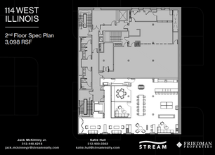 114 W Illinois St, Chicago, IL en alquiler Plano de la planta- Imagen 2 de 6