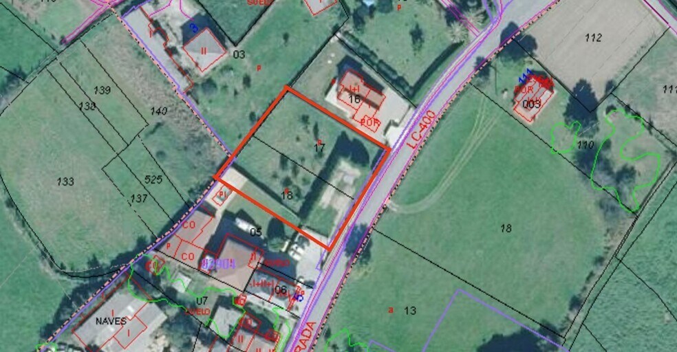 Terreno en Culleredo, La Coruna en venta - Plano del sitio - Imagen 3 de 5