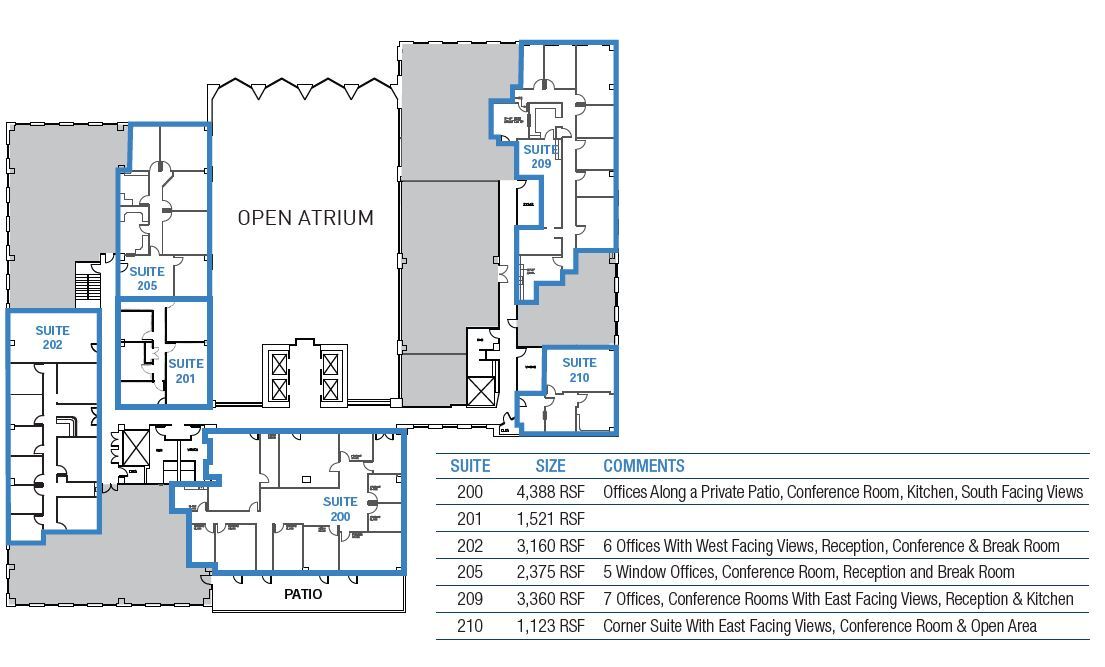 16530 Ventura Blvd, Encino, CA en alquiler Plano de la planta- Imagen 1 de 1