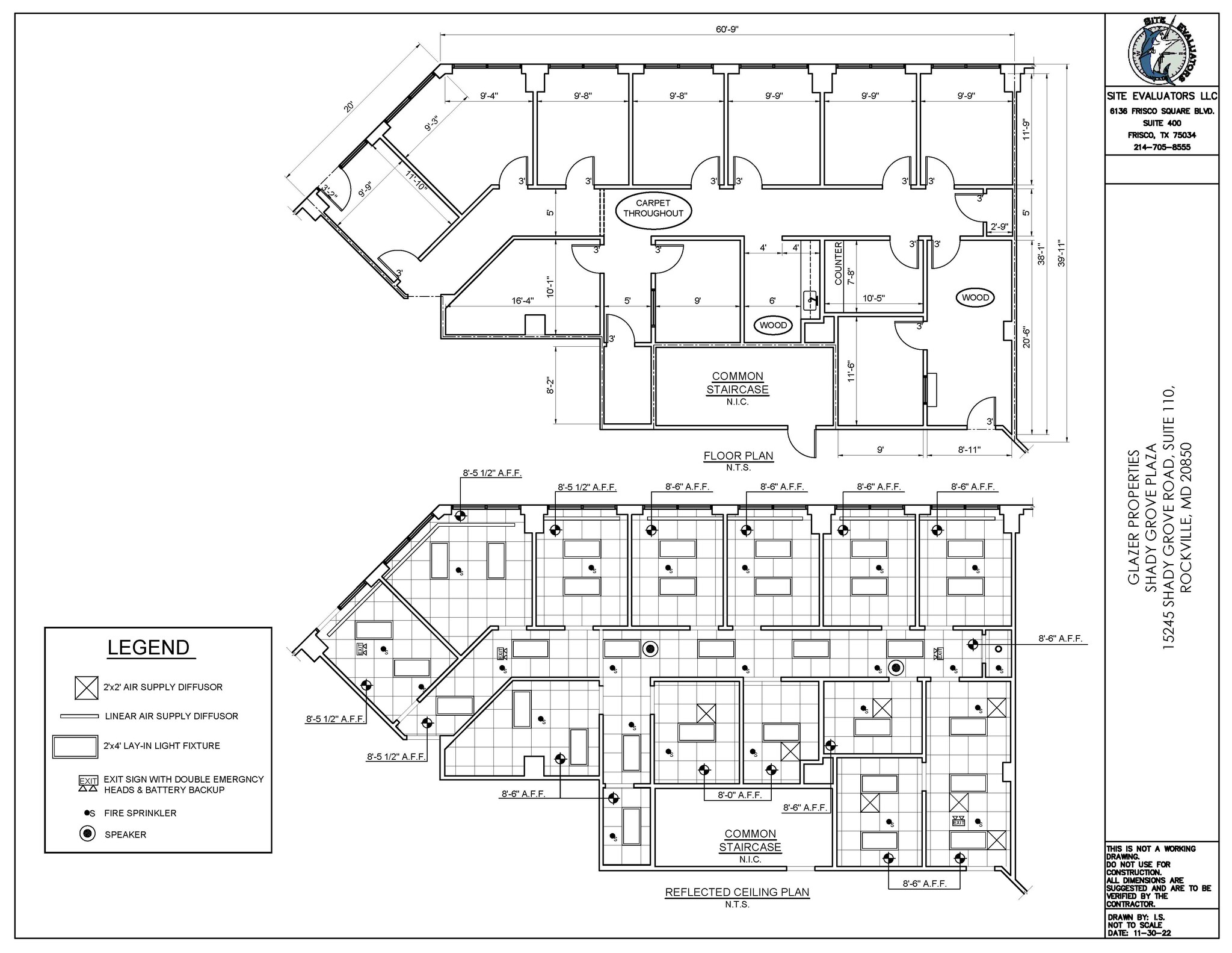 15245 Shady Grove Rd, Rockville, MD en alquiler Plano de la planta- Imagen 1 de 1