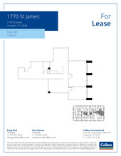 1770 St James Pl, Houston, TX en alquiler Plano de la planta- Imagen 1 de 1