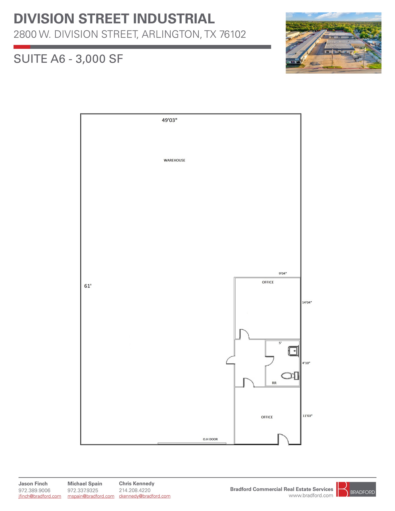 2800 W Division St, Arlington, TX en alquiler Plano del sitio- Imagen 1 de 2