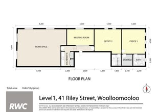 41 Riley St, Woolloomooloo en alquiler Plano de la planta- Imagen 1 de 9